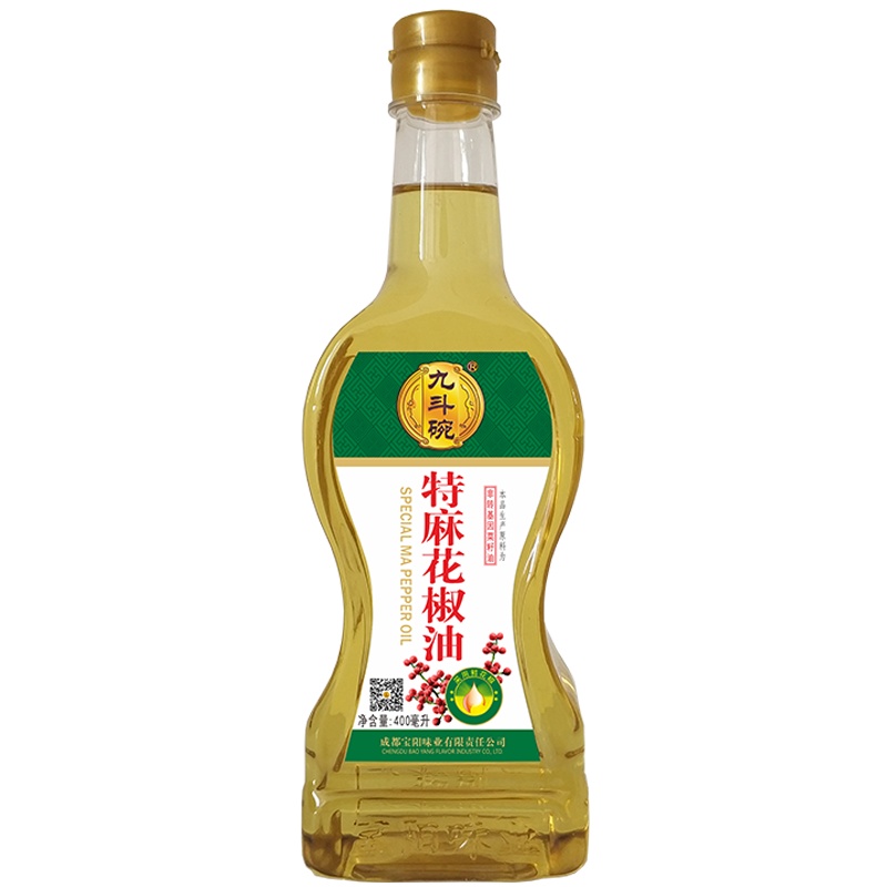 九斗碗特麻花椒油400ml汉源花椒油麻油凉拌调味油