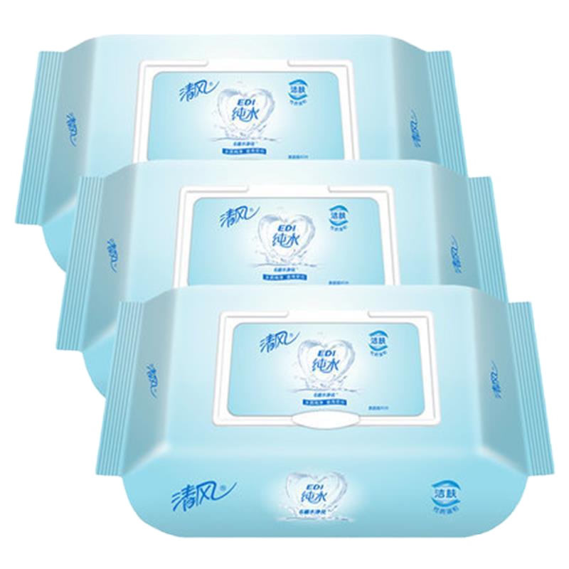 清风 (APP) 湿巾EDI纯水系列 80片/包*4包/箱