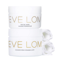 EVE LOM经典洁颜霜100ml清洁卸妆膏+亮彩洁净面膜100ml