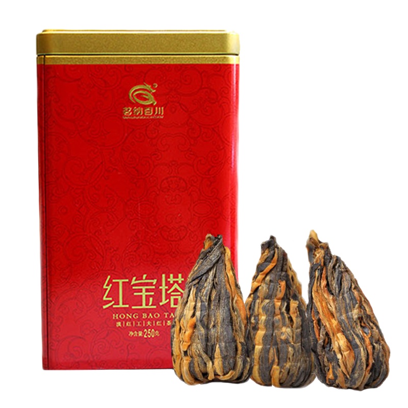 茗纳百川云南红茶特级 凤庆滇红茶手工 宝塔红茶 250克