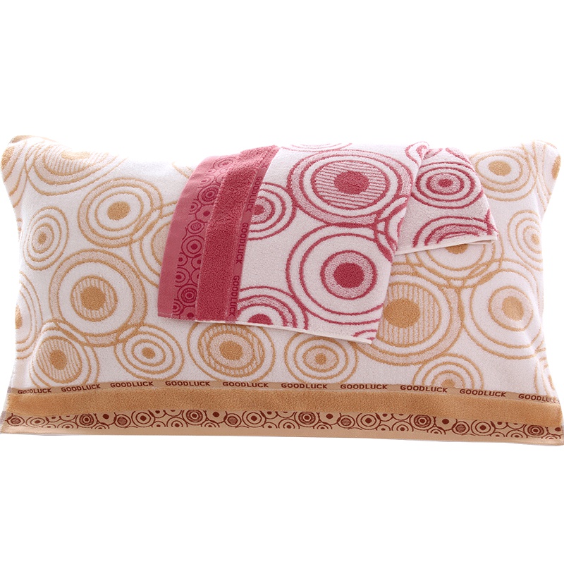 图强单人枕巾一对纯棉加厚 加大枕头巾 柔软舒适全棉情侣枕巾