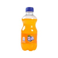 可口可乐芬达橙味碳酸饮料汽水饮品PET300ml*6瓶小瓶分享装
