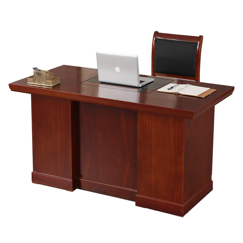 全简经理桌办公桌实木贴皮电脑桌主管桌