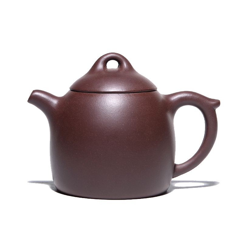 子冶230cc秦权壶原矿老紫泥宜兴紫砂壶名家纯全手工正品茶具套组