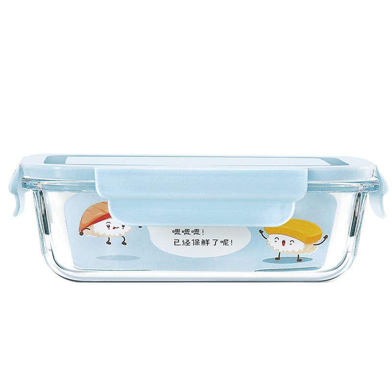 耐热玻璃保鲜碗410ML SCP-YW0502 保鲜盒便当盒 (单位:件)