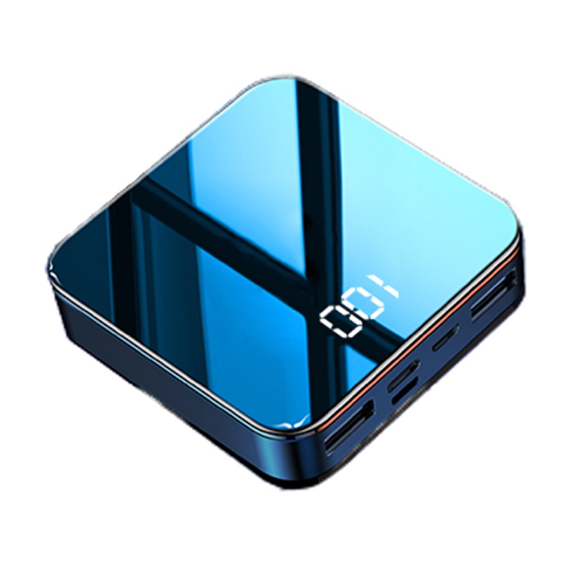 品胜(PISEN)充电宝10000毫安掌心移动电源聚合物迷你小巧便携全屏LCD电量显示 苹果华为OPPO手机平板通用