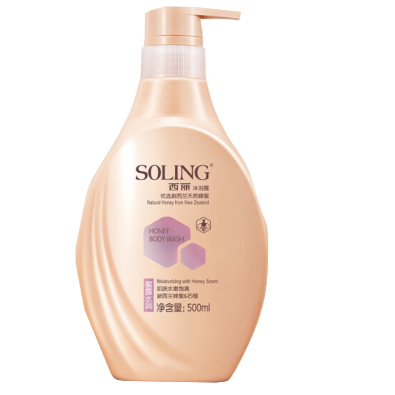 500ml西丽沐浴露(蜜露水润)