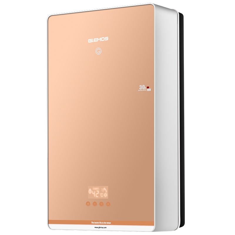 格林姆斯(GLEMOS)W11-65B-金色 电热水器速热式恒温速热储水家用小型触摸屏精准控温