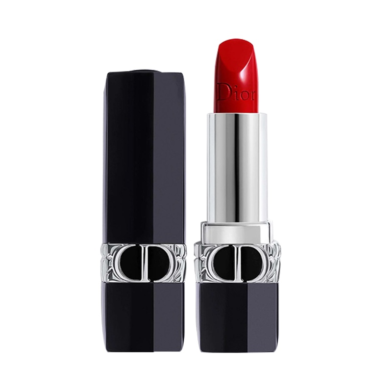 克丽丝汀迪奥烈艳蓝金唇膏999缎光3.5g