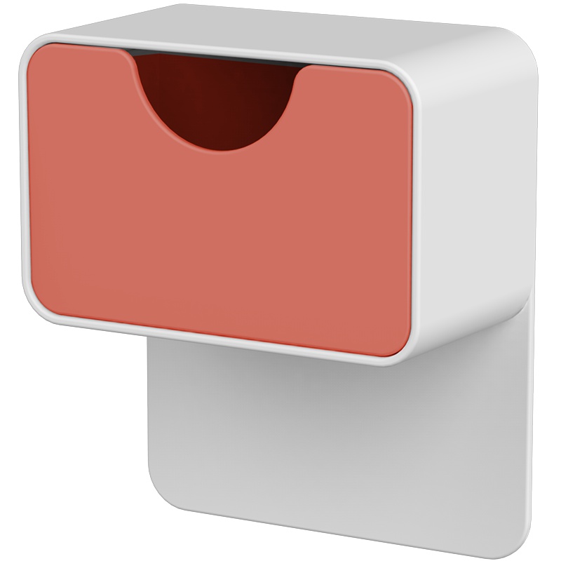 免打孔强力粘贴 保护宝宝防止家具意外倾倒 [珊瑚橘]