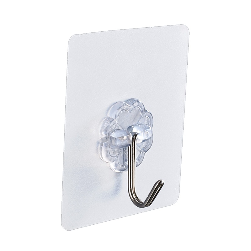 柏邦(BOBANG) 40个装挂钩强力粘胶贴墙壁壁挂承重吸盘厨房挂勾无痕粘贴门后免打孔粘钩