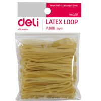 得力3211办公耐用乳胶圈/橡皮筋/橡胶圈/牛皮筋2包装