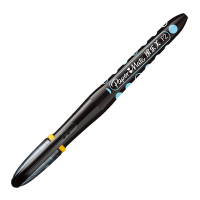 缤乐美(papermate)学生钢笔/墨水笔F2吸塑装 流线长蓝点色 中小学生办公学习用品