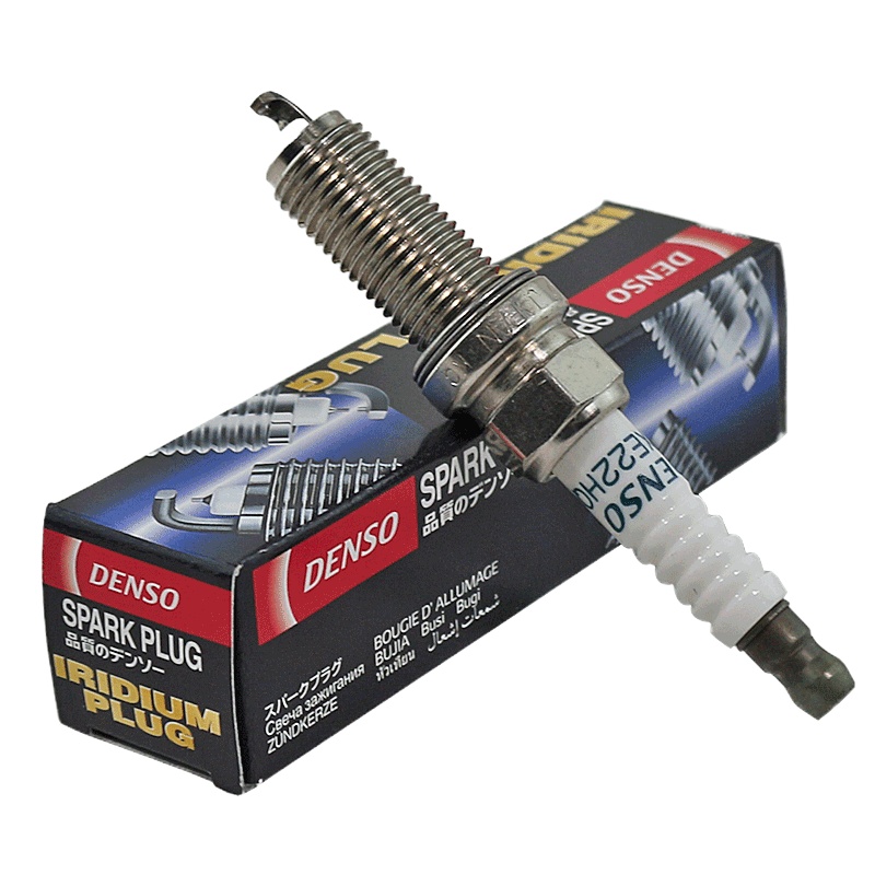 电装(DENSO)双铱金原配火花塞DXE22HQR-D11S适配九代雅阁2.4L/奥德赛5代/CR-V 4代(4支装)