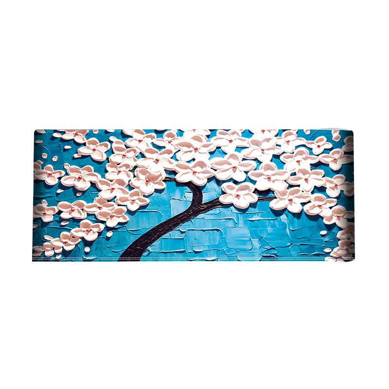 京城派 挂机空调罩格力美的挂机空调防尘罩开机不取卧室1.5P匹挂式空调罩套盖布 4032蓝色发财树 92*20*35cm