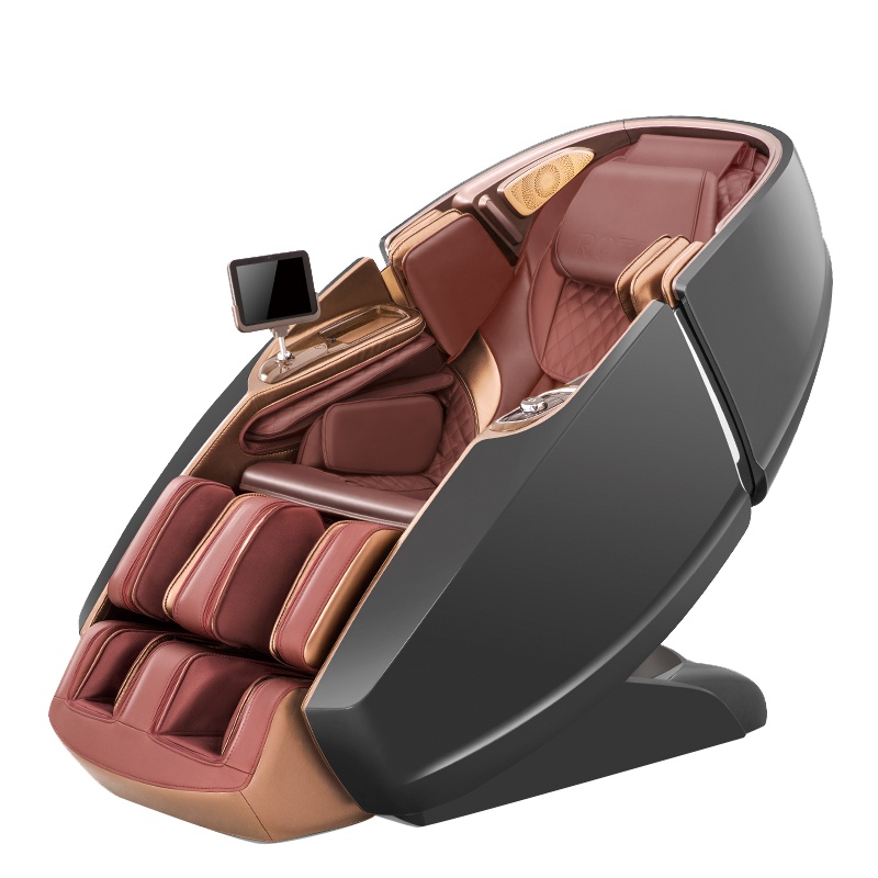 荣泰（ROTAI）按摩椅RT8900家用全身多功能蓝牙音乐功能智能操控揉捏按摩足底刮痧太空舱零重力老人全自动电动按摩沙发
