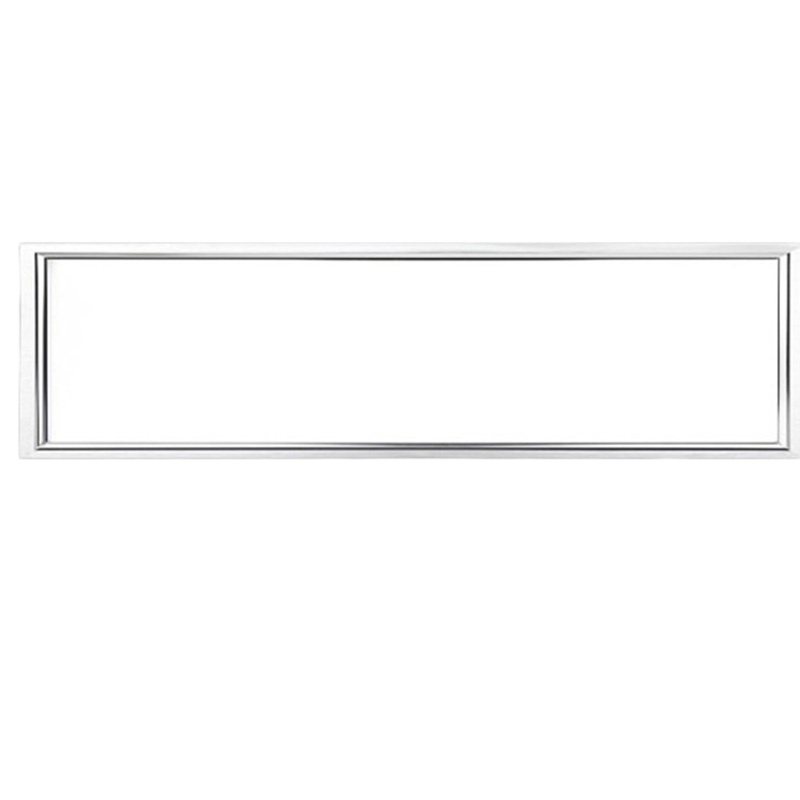 荣照 集成吊顶led灯平板 厨房天花吊顶灯卫生间嵌入式铝扣板灯 300*1200mm超亮48瓦（白色框）