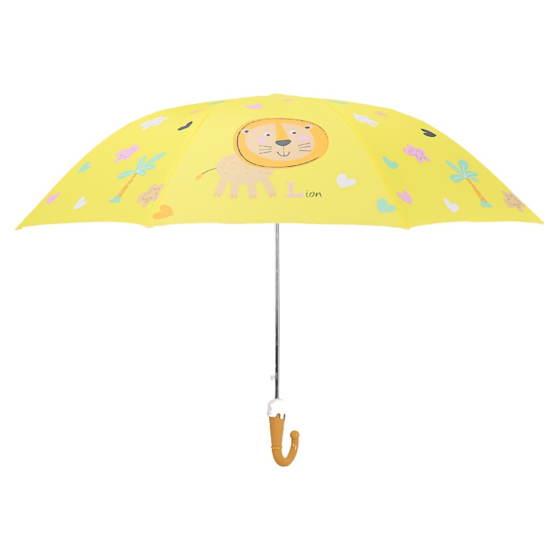 天堂伞 儿童自开直杆伞晴雨伞太阳伞 动物王国13046E
