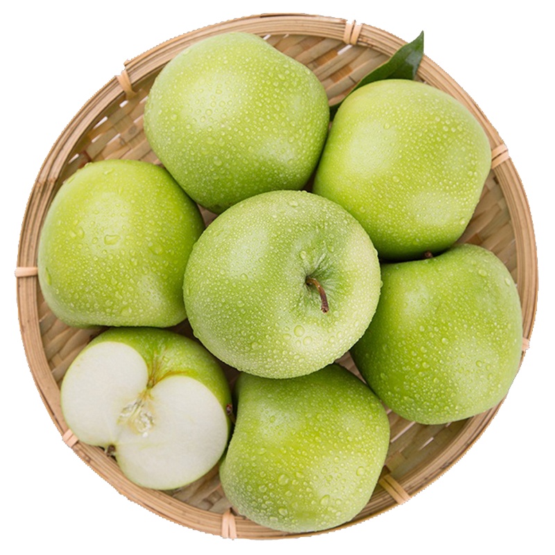 现摘陕西青苹果5斤装中果 新鲜苹果 应季水果自营水果 单果约65-70mm