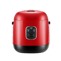 家實(JIA Shi) 迷你电饭煲1.2L升智能预约多功能家用电饭锅小型家用微电脑式底盘加热不粘锅不溢锅红色