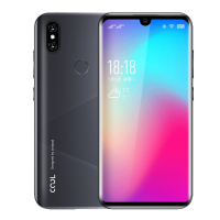 酷派(Coolpad)COOL 9A 4+64GB 全面屏智能手机 全网通4G 人脸指纹双解锁 老人儿童学生备用手机 碳纤黑