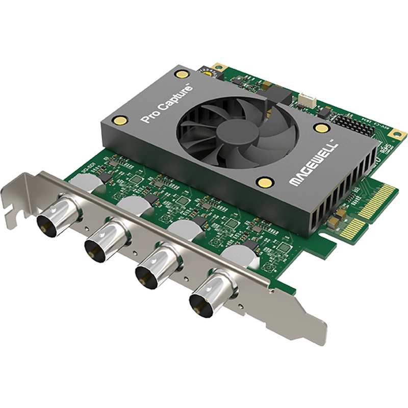 美乐威 MAGEWELL Pro Capture Quad SDI 4路SDI实时音 高清视频采集卡