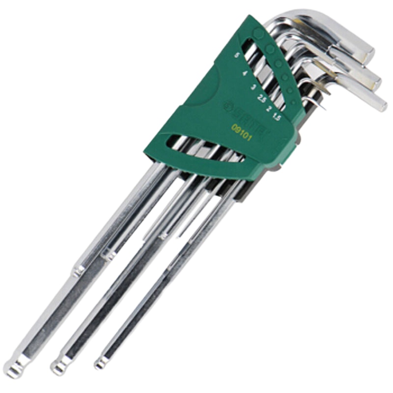 世达 内六角扳手9件套装（加长）9101