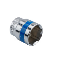 长鹿1/2寸12.5mm大飞蓝带套筒头子六角 内六角套筒大飞6角套筒头11mm