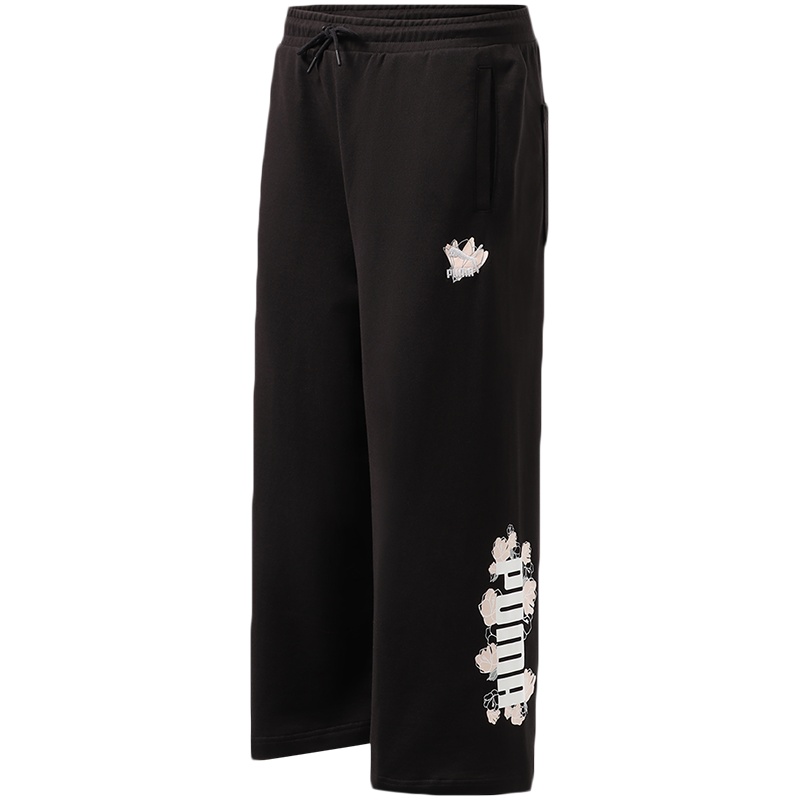 【自营】PUMA彪马女裤运动裤休闲阔腿裤针织长裤