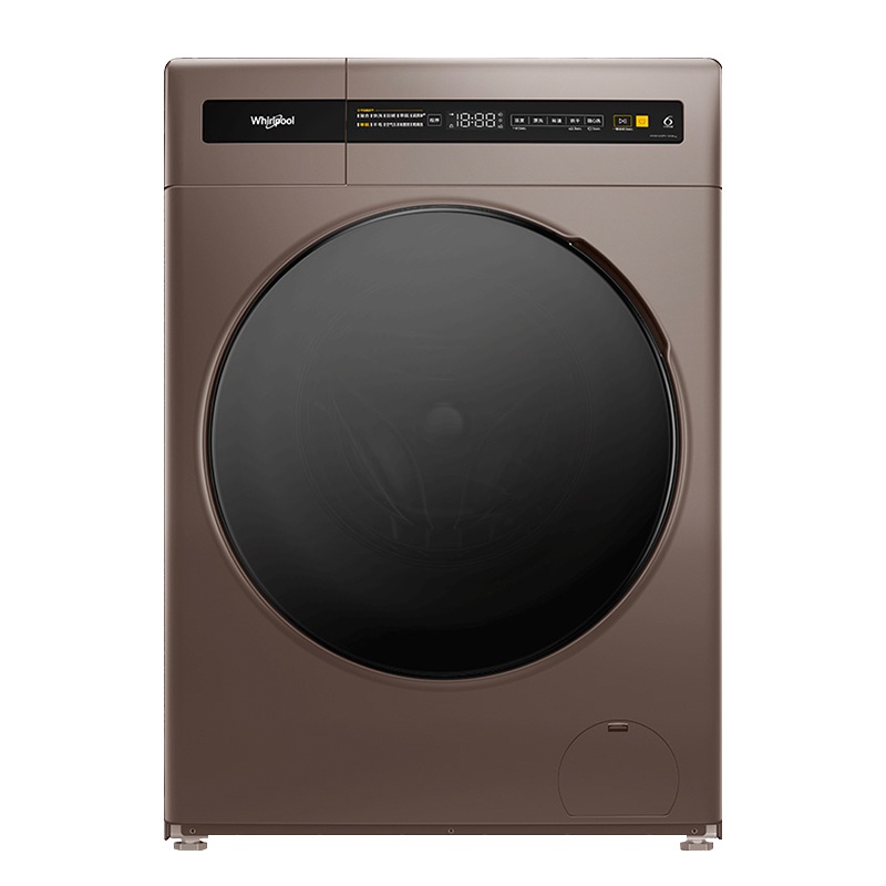 惠而浦(Whirlpool)10kg公斤全自动变频滚筒洗衣机家用除菌螨大容量静音EWFC406020RG