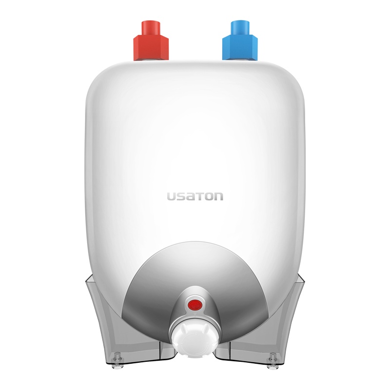 阿诗丹顿小厨宝KX05-5J10S家用厨房电热水器台下速热储水式一级能效小型1000W上出水 搪瓷内胆