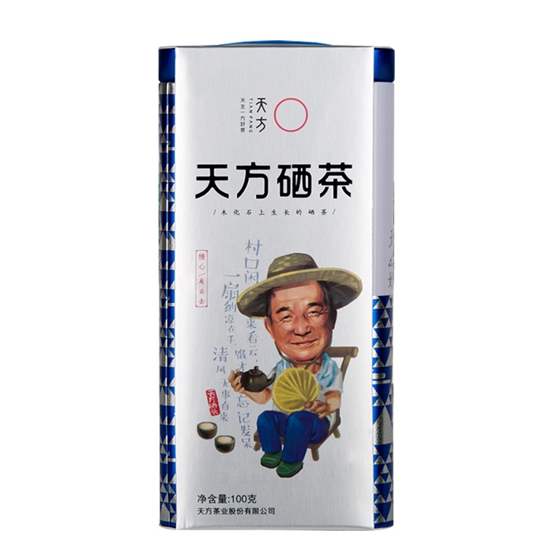 新茶春茶安徽天方100g天方硒茶绿茶 明前特级 绿茶头采嫩芽 高山茶叶石台硒茶
