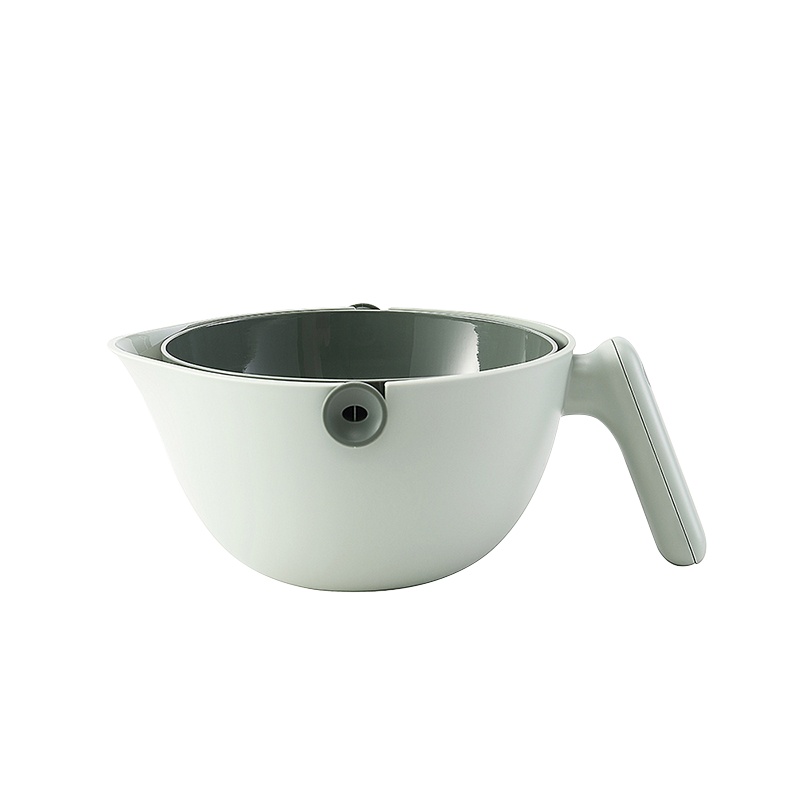 拾光系列旋转果蔬篮 HXC-S-G012 PP材质人性化设计实用方便安全健康果蔬篮(单位:个)