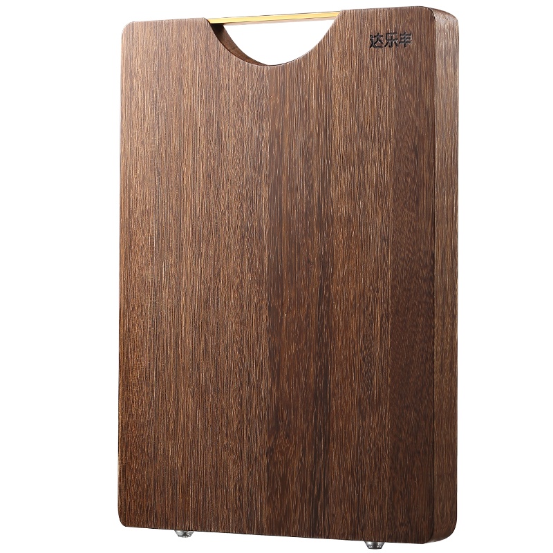 达乐丰 木质抗菌菜板40*30*2CM鸡翅木长方形菜板 厨房砧板 实木家用切菜板 加厚案板 刀板面板