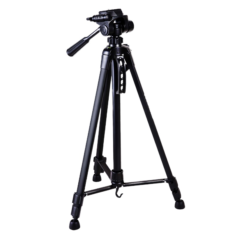 得力 33557 微型投影仪 落地三脚架(三节轻型)(黑色)(一个装)可定制