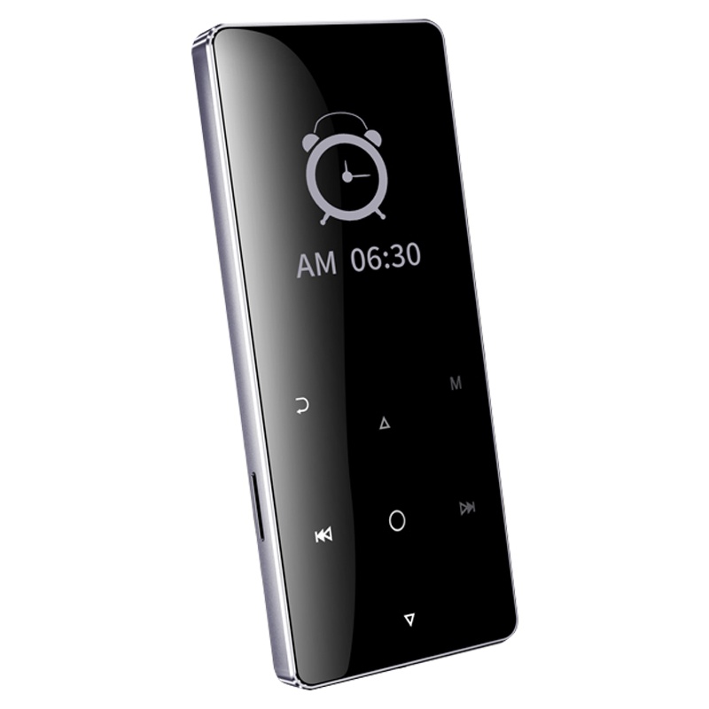 UnisCom x3 4G黑色 无损mp3音乐播放器 有屏mp4触摸 金属插卡 便携随身听 学生电子书小说 英语听力