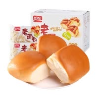 盼盼 西式糕点 面包 奶香味 930g整箱(老面包夹心点心早餐)