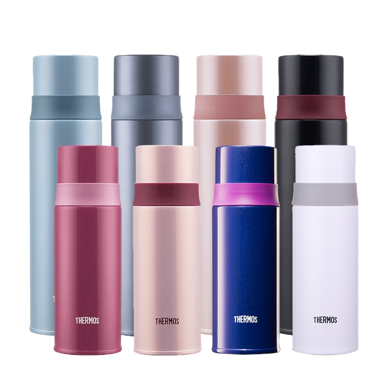 膳魔师(THERMOS)保温杯316不锈钢高保温瓶FFM-520S 蓝色