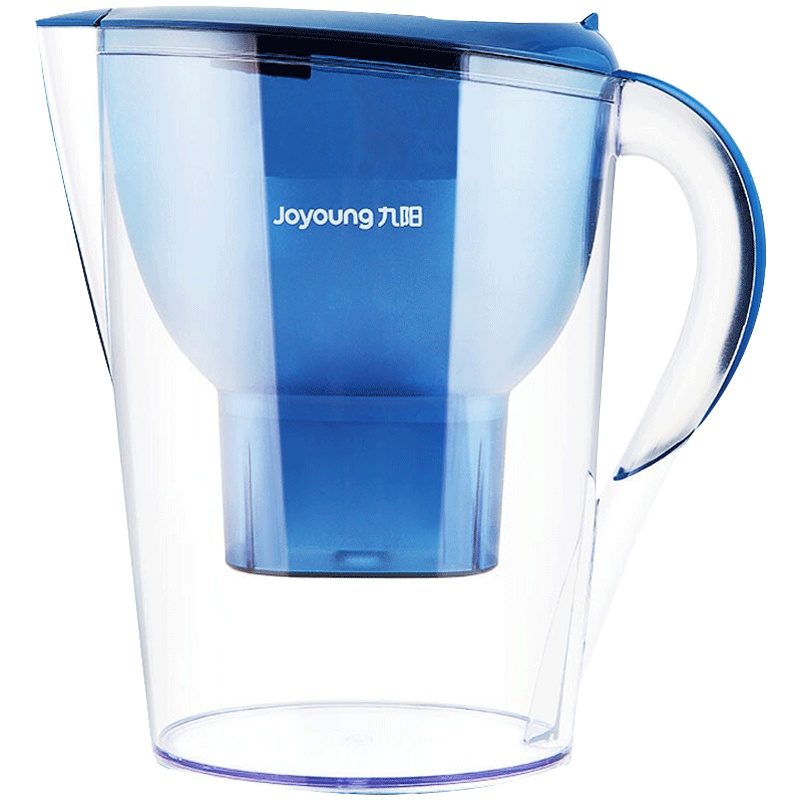 九阳/Joyoung 净水器家用 台上式 净水壶滤水壶 3.5升 3.5L 过滤壶B02A 一壶7芯 一年用量套装