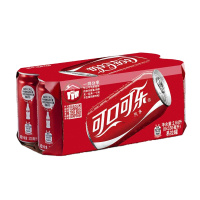 可口可乐 碳酸饮料 汽水 330ml*8（8连包）