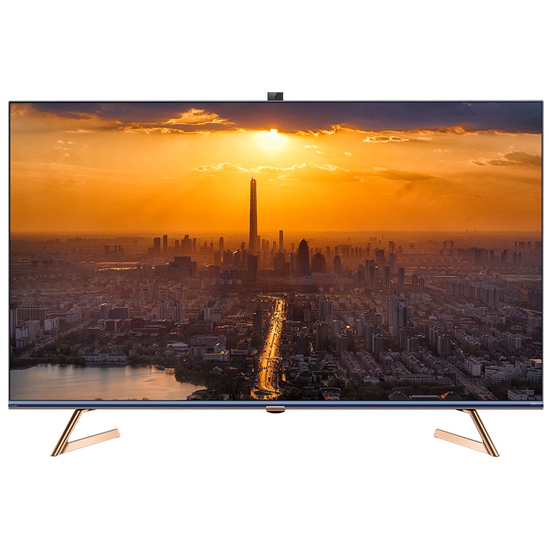 创维(SKYWORTH) 55Q60 55吋悬浮边框4K HDR全面屏 杜比全景声64G大内存远场语音 声控平板电视