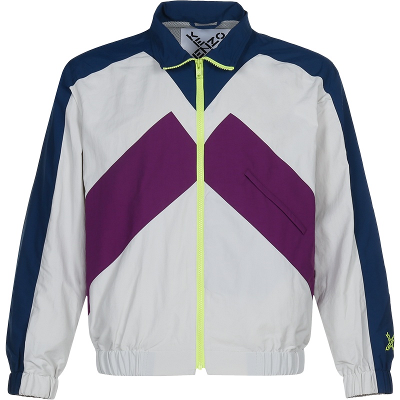 高田贤三 KENZO 男士KENZO Sport系列锦纶Little X夹克上衣外套FB6 5BL510 9CO