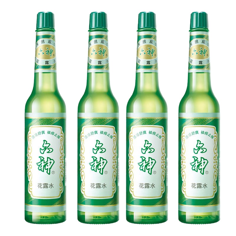 六神驱蚊花露水195ml (薄荷香型)经典玻璃瓶