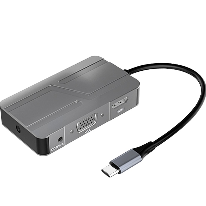 久宇 Type-C拓展坞适用苹果Macbook Pro转换器Air笔记本电脑双HDMI分屏USB-C网口读卡雷雳3转接头