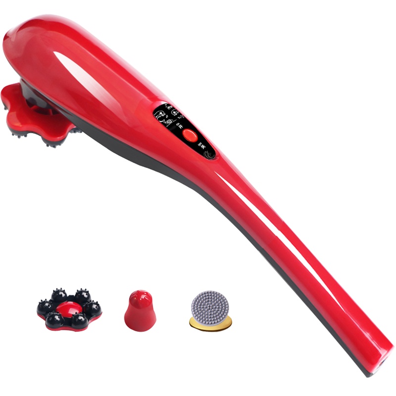 宋金按摩棒大海豚按摩捶大力王按摩器多功能全身电动振动捶背揉捏敲打腰椎颈椎背部按摩仪器材捶背器捶腰器