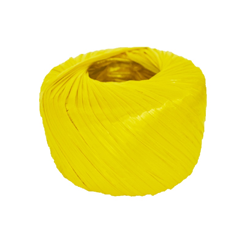 卓顺杰草球绳3卷装黄色 捆扎绳PP塑料绳包装绳打包用 标准150g长约120米