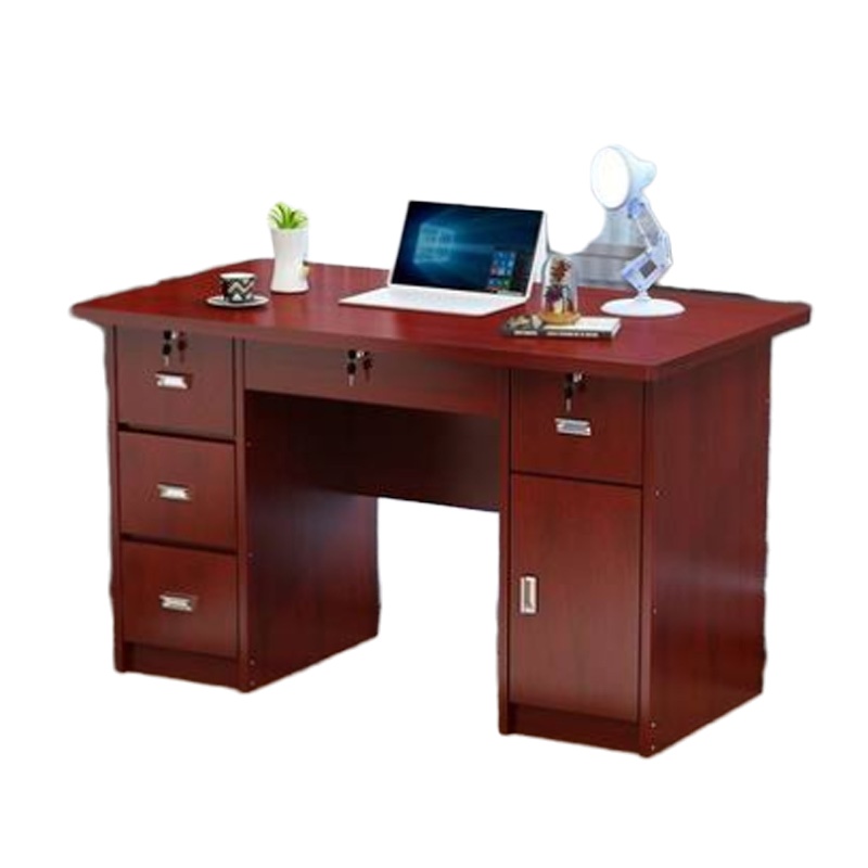 苏美特办公桌经理桌实木贴皮老板桌1200*750*600