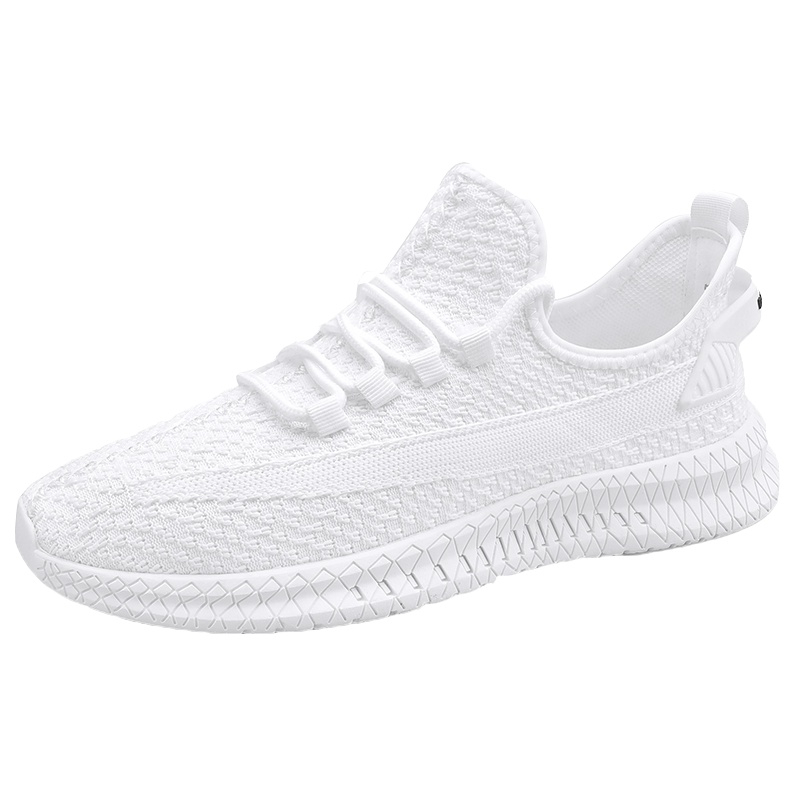 暮思君 新款夏季飞织男鞋 透气运动鞋耐磨休闲跑步鞋网鞋