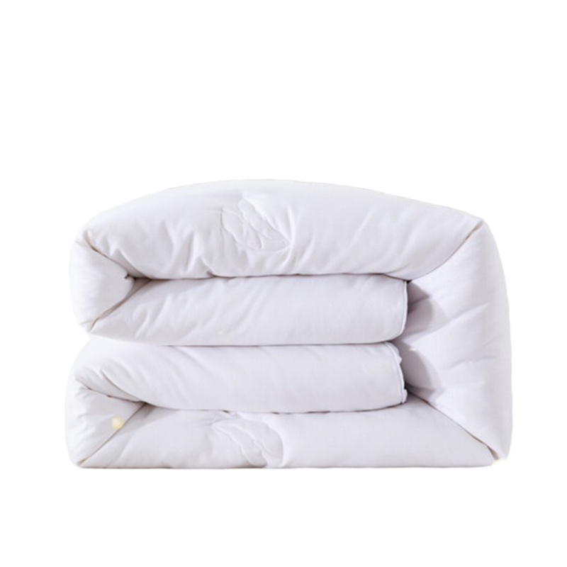 被子被芯 轻柔春秋被大豆纤维四季被双人冬天冬被太空被 天使白 5斤2*2.3M