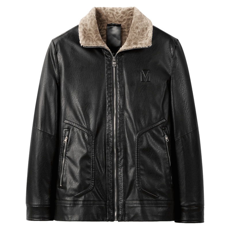 Artsdon/阿仕顿男装秋冬季男士夹克毛绒保暖外套男